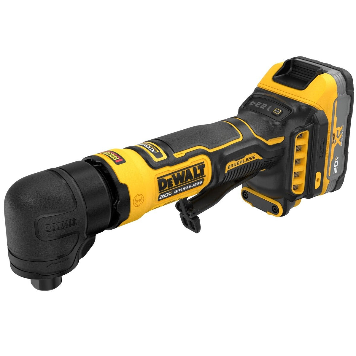 DeWalt DCG422E2 20V MAX* ATOMIC Right Angle Die Grinder Kit with XR POWERSTACK