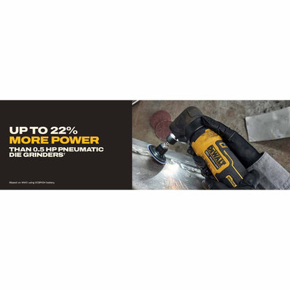 DeWalt DCG422E2 20V MAX* ATOMIC Right Angle Die Grinder Kit with XR POWERSTACK