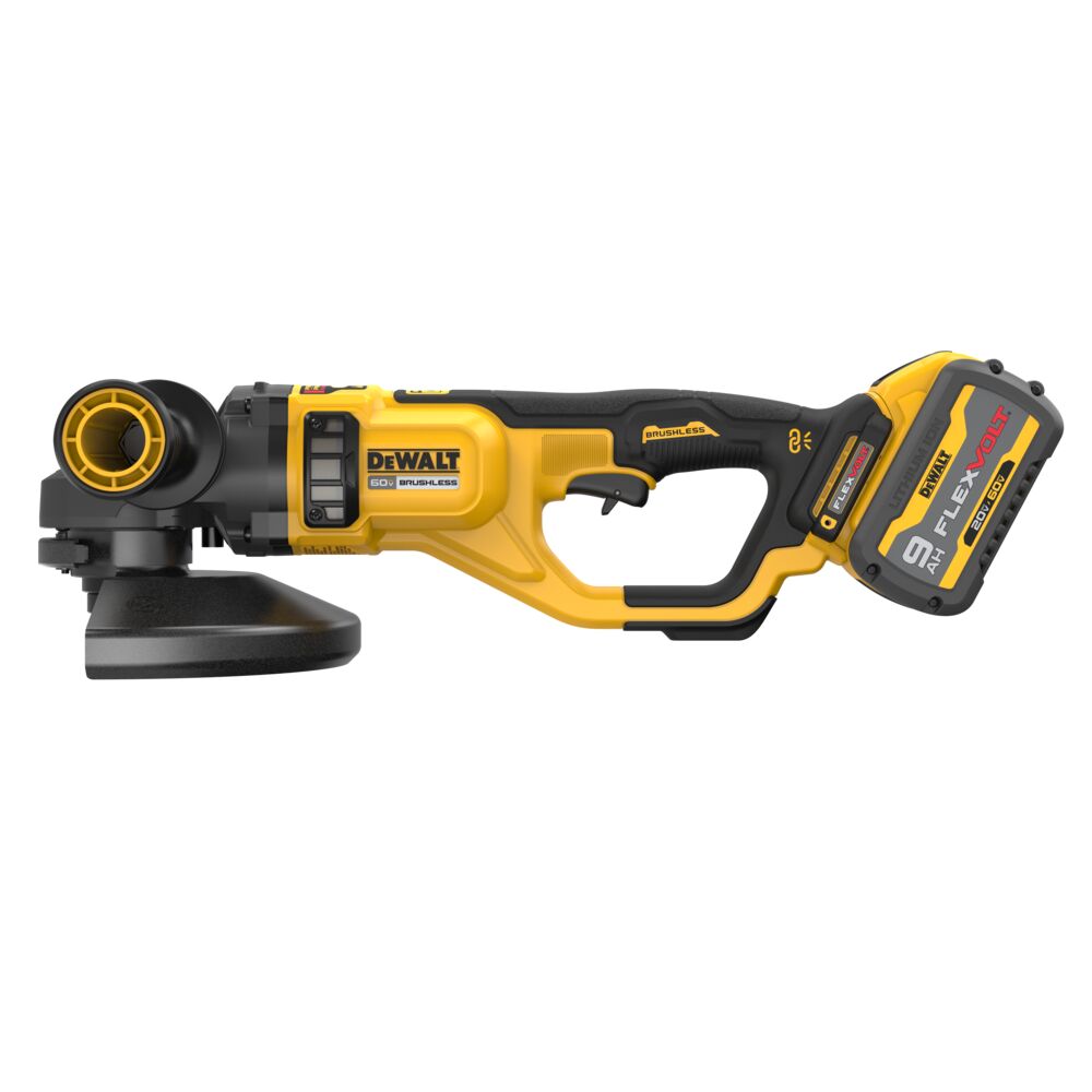 DeWalt DCG460X2 60V Cordless 7"-9" Large Angle Grinder Kit