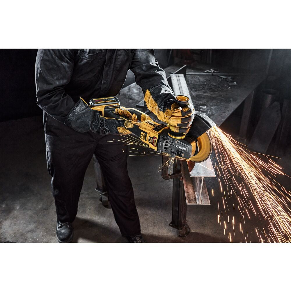 DeWalt DCG460X2 60V Cordless 7"-9" Large Angle Grinder Kit