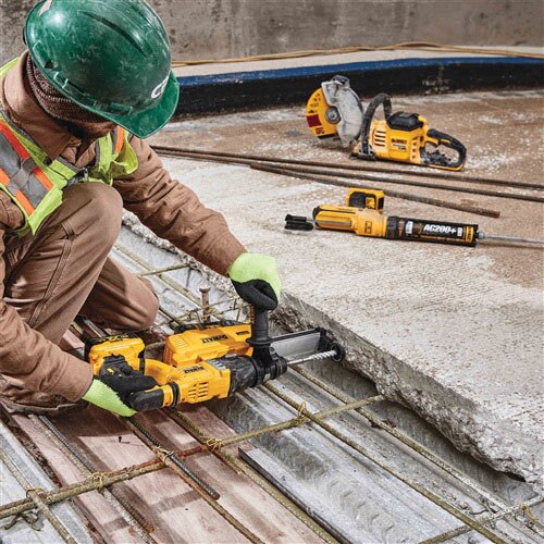 DeWalt DCH263R2DH 20V MAX 1-1/8" SDS + D-Handle Rotary Hammer w/Dust Extractor