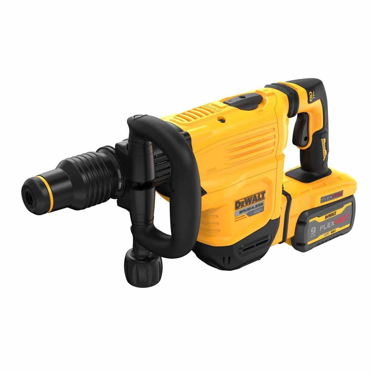 DeWalt DCH832X1 60V MAX 15 lb. Cordless SDS Max Chipping Hammer Kit