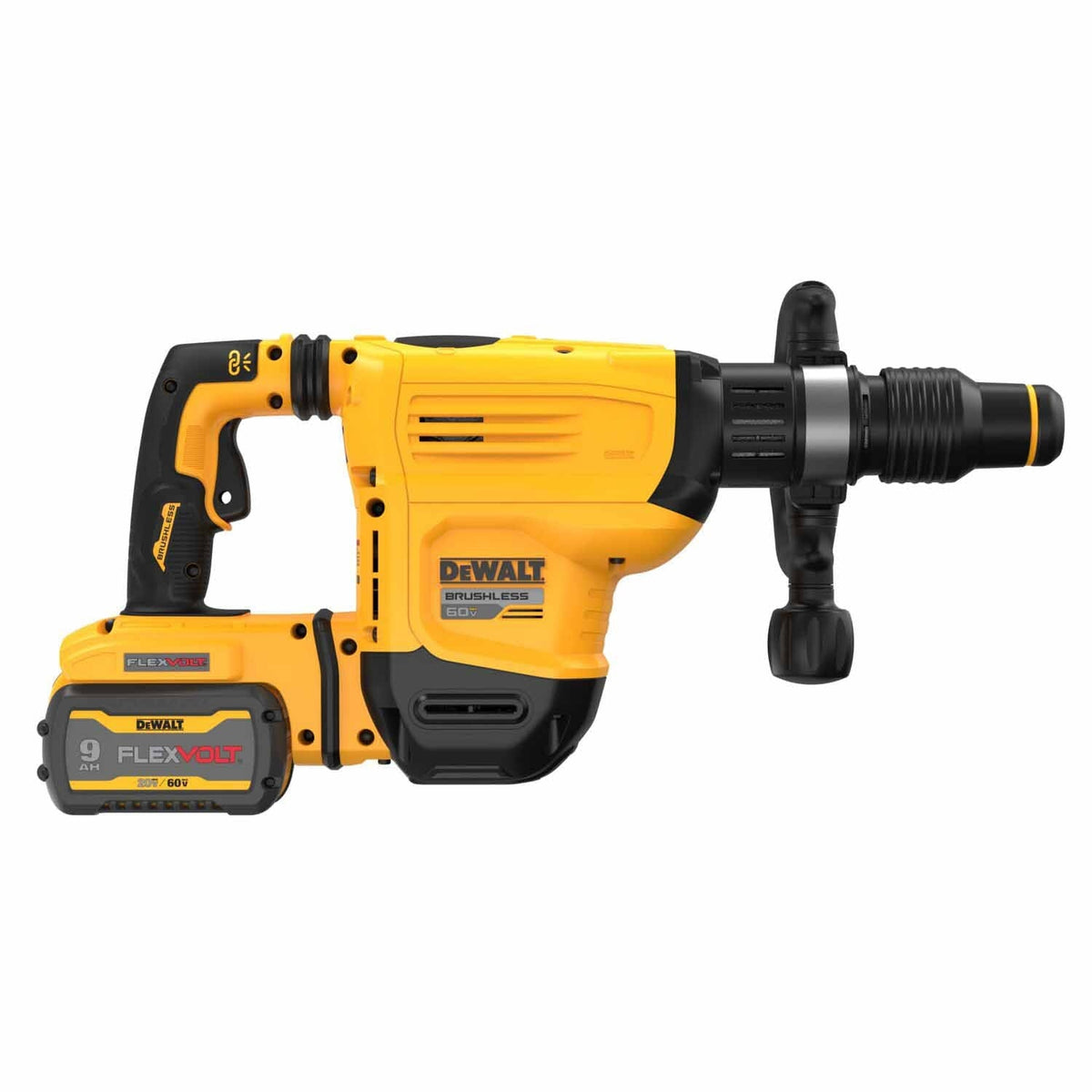DeWalt DCH832X1 60V MAX 15 lb. Cordless SDS Max Chipping Hammer Kit