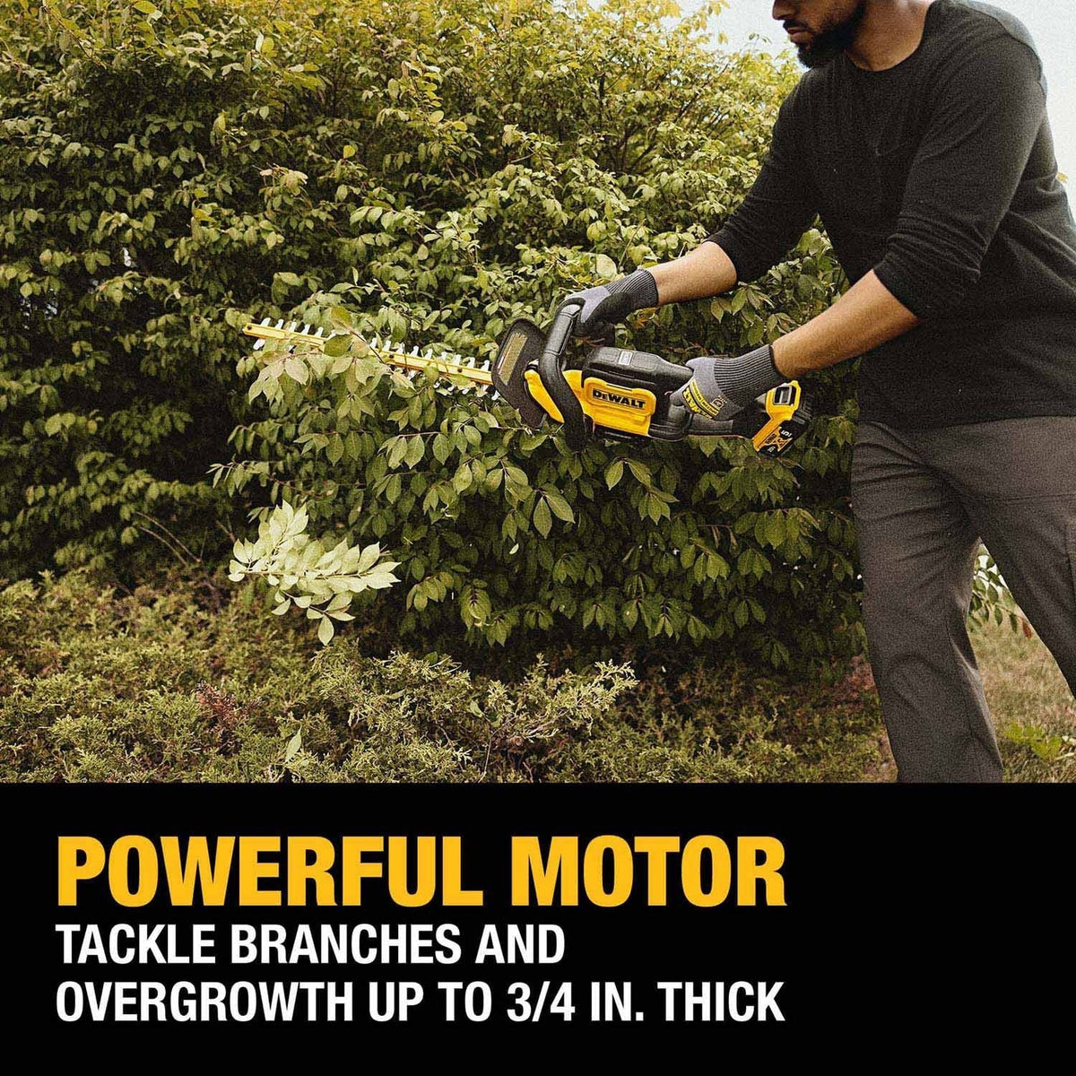 DeWalt DCHT821P1 DEWALT 20V MAX 22" Hedge Trimmer Kit
