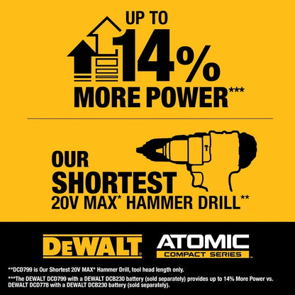 DeWalt DCK226E2 ATOMIC 20V MAX* Brushless 2-Tool Combo Kit