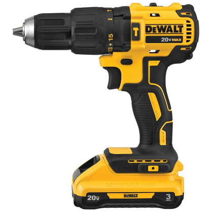 DeWalt DCK228E2 20V MAX 2-Tool Brushless Hammer Drill Power Tool Combo Kit with Soft Case