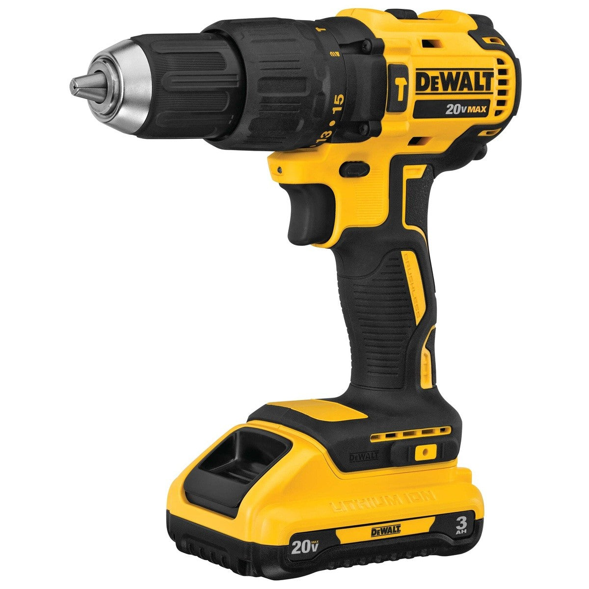 DeWalt DCK228E2 20V MAX 2-Tool Brushless Hammer Drill Power Tool Combo Kit with Soft Case