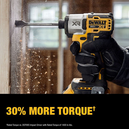 DeWalt DCK250QQ2 20V MAXXR 2-Tool Hammer Drill/Impact Combo Kit with POWERPACK Batteries