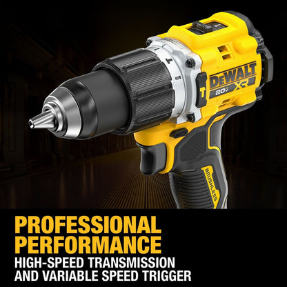 DeWalt DCK250QQ2 20V MAXXR 2-Tool Hammer Drill/Impact Combo Kit with POWERPACK Batteries