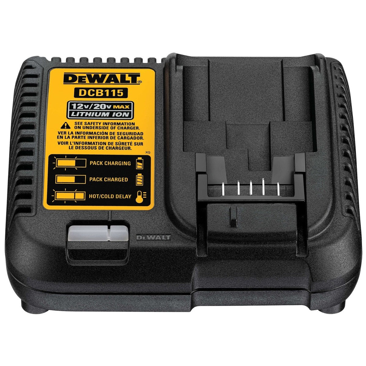DEWALT DCK449E1P1 20V MAX* XR® Brushless 4-Tool Combo Kit with DEWALT POWERSTACK™ Compact Battery and 5.0Ah Battery
