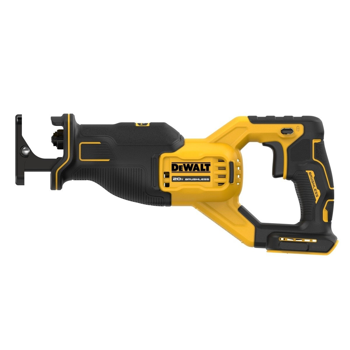 DEWALT DCK449E1P1 20V MAX* XR® Brushless 4-Tool Combo Kit with DEWALT POWERSTACK™ Compact Battery and 5.0Ah Battery
