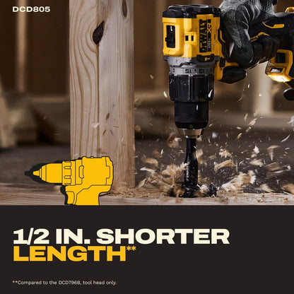 DEWALT DCK449E1P1 20V MAX* XR® Brushless 4-Tool Combo Kit with DEWALT POWERSTACK™ Compact Battery and 5.0Ah Battery