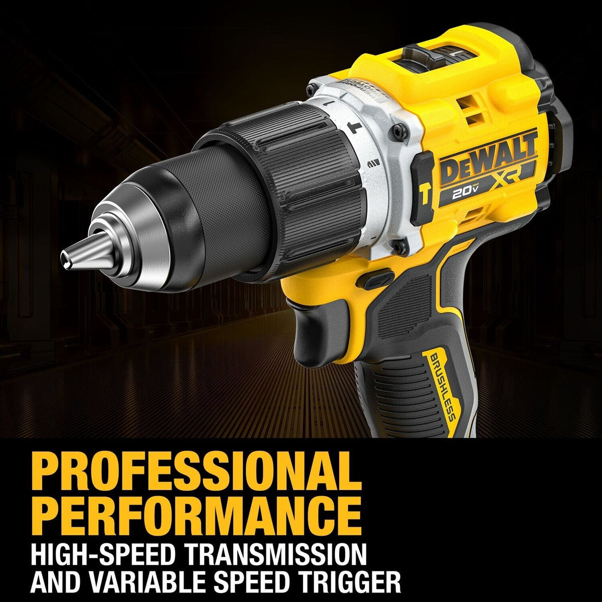 DeWalt DCK449QQ2D2 20V MAX XR Brushless Cordless 4-Tool Combo Kit with Batteries and Charger (4 Batteries, Charger)