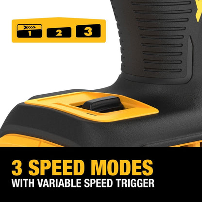 DeWalt DCK449QQ2D2 20V MAX XR Brushless Cordless 4-Tool Combo Kit with Batteries and Charger (4 Batteries, Charger)