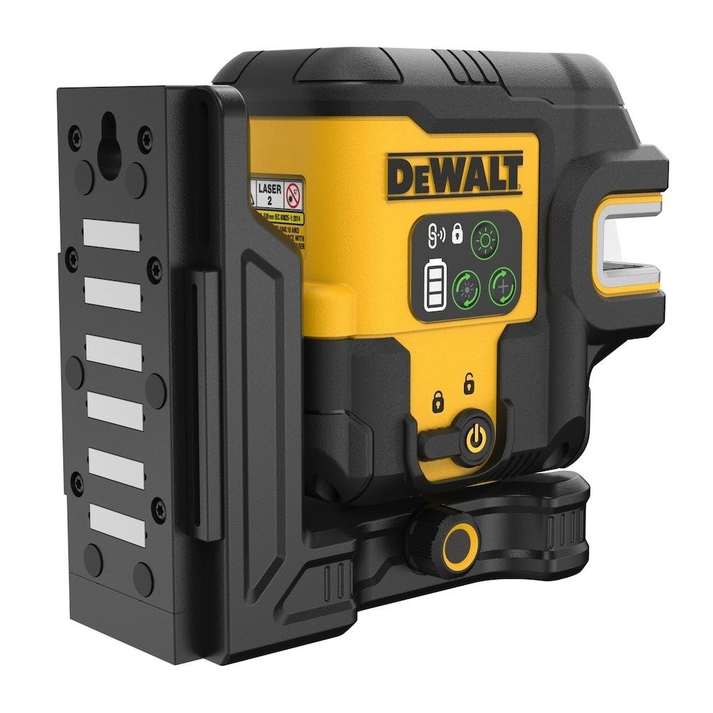 DeWalt DCLE14221GB 150' Green Crossline and 2-Spot Laser Level with USB-C Charger