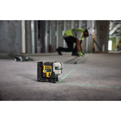 DeWalt  DCLE14301G USB Rechargeable Green 3X180Line Laser Kit