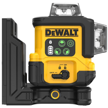 DeWalt DCLE14361GB USB-C Rechargeable 3x360 Degree Green Line Laser Level