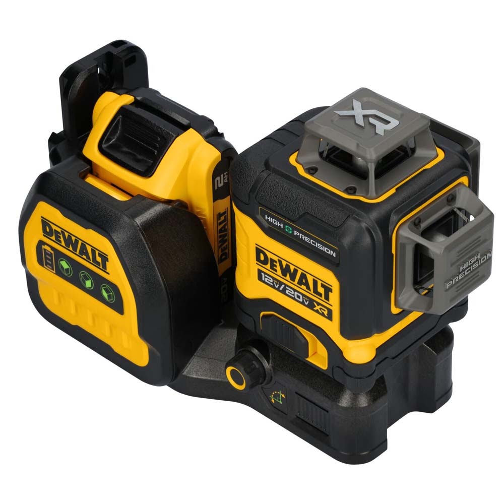 DeWalt DCLE34033D1 20V MAX XR 3 x 360 High Precision Green Laser