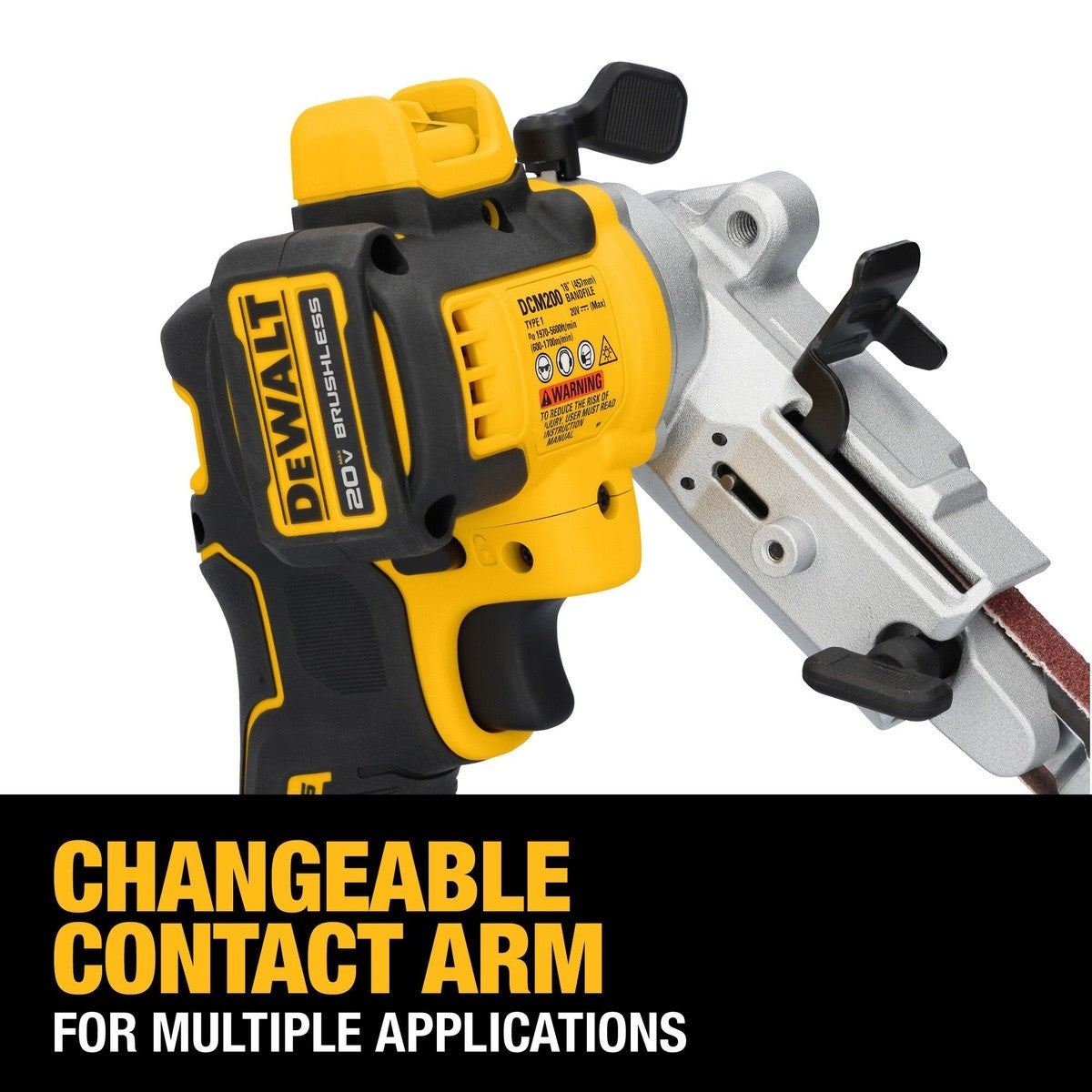 DeWalt DCM200E1 20V XR Bandfile Kit