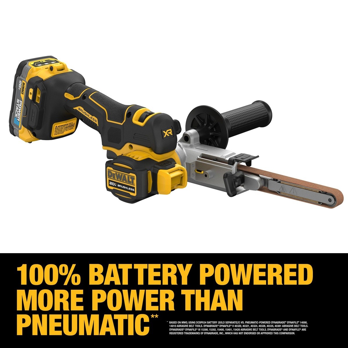 DeWalt DCM200E1 20V XR Bandfile Kit