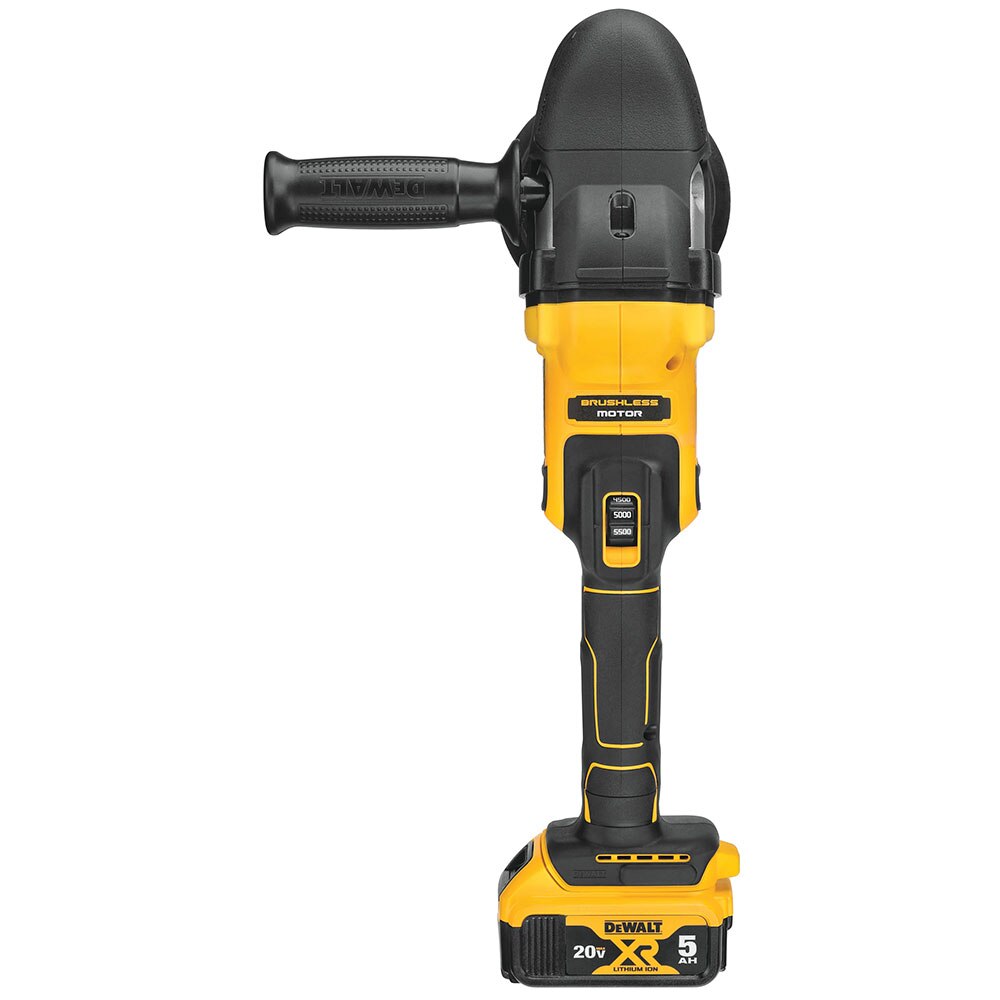 DeWalt DCM848P2 20V MAX XR 5" Cordless Speed Random Orbit Polisher Kit