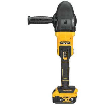 DeWalt DCM848P2 20V MAX XR 5" Cordless Speed Random Orbit Polisher Kit