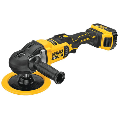 DeWalt DCM849P2 20V MAX XR 7" Cordless Variable Speed Rotary Polisher Kit