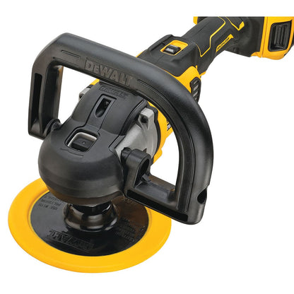 DeWalt DCM849P2 20V MAX XR 7" Cordless Variable Speed Rotary Polisher Kit
