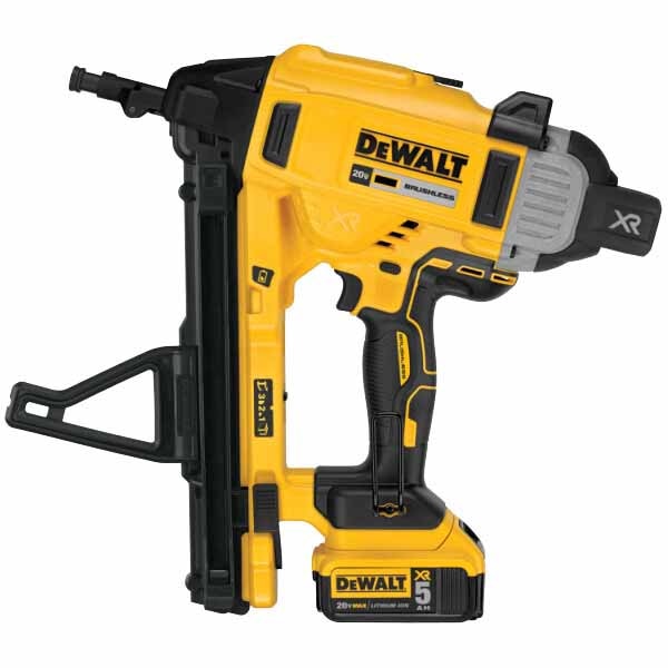 DeWalt DCN891P2 20V Max* 1" Magazine Cordless Concrete Nailer Kit