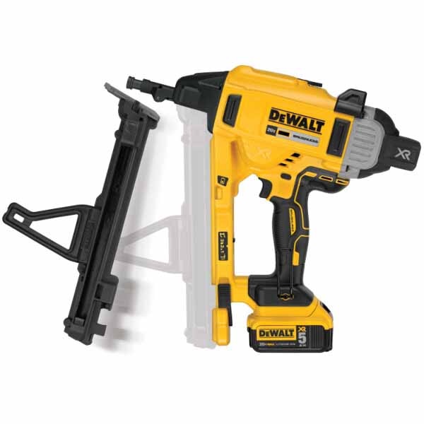 DeWalt DCN891P2 20V Max* 1" Magazine Cordless Concrete Nailer Kit