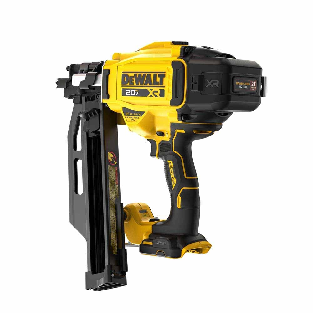 DeWalt DCN920B 20V MAX XR  Brushless Cordless 21 Degree  Plastic Collated Framing Nailer (Tool Only)