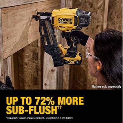 DeWalt DCN920B 20V MAX XR  Brushless Cordless 21 Degree  Plastic Collated Framing Nailer (Tool Only)