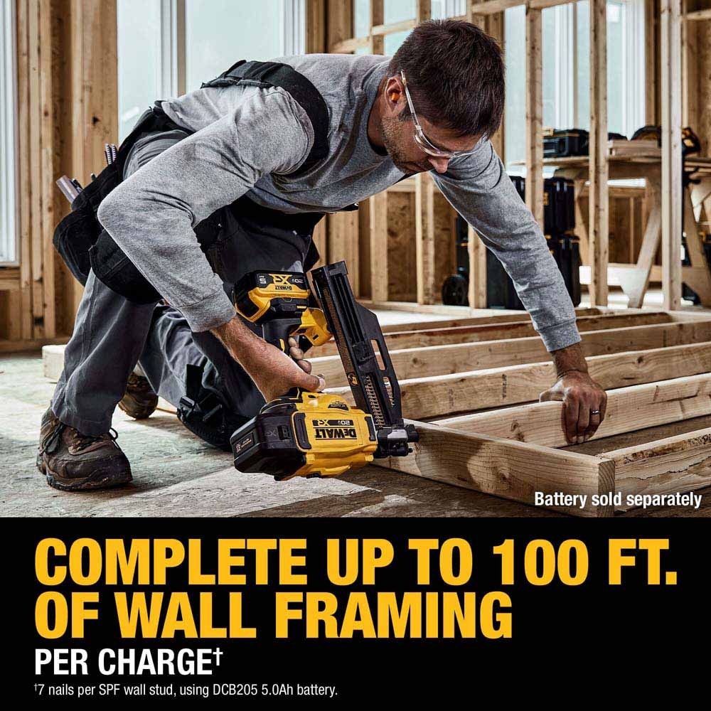 DeWalt DCN920B 20V MAX XR  Brushless Cordless 21 Degree  Plastic Collated Framing Nailer (Tool Only)