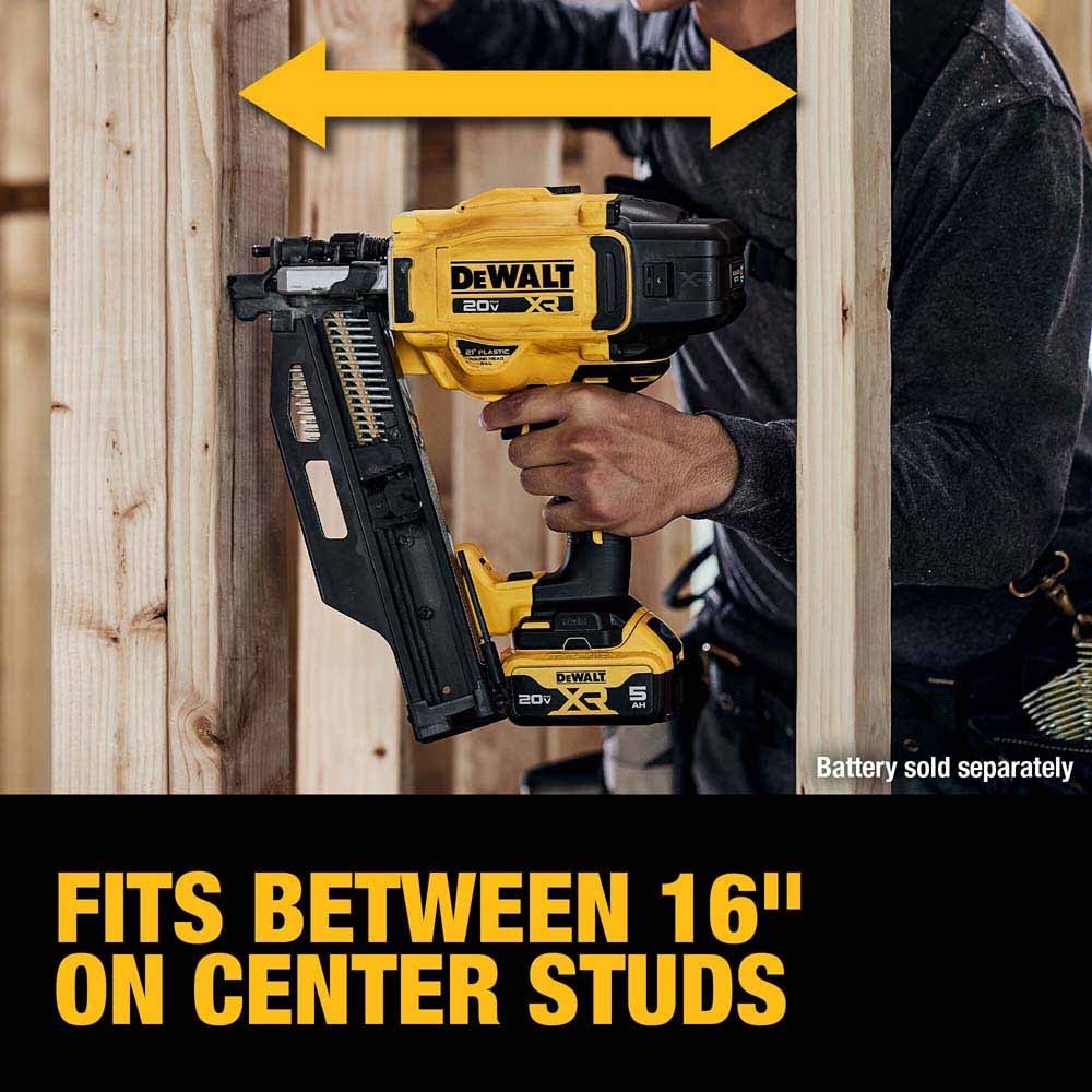 DeWalt DCN920B 20V MAX XR  Brushless Cordless 21 Degree  Plastic Collated Framing Nailer (Tool Only)