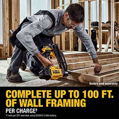DeWalt DCN920B 20V MAX XR  Brushless Cordless 21 Degree  Plastic Collated Framing Nailer (Tool Only)