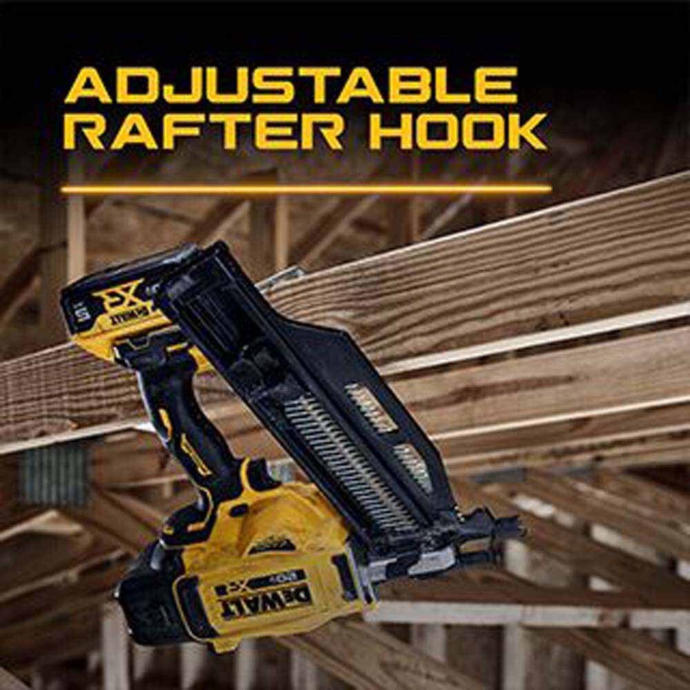 DeWalt DCN920P1 20V MAX XR Brushless Cordless 21 Degree Plastic Collated Framing Nailer Kit