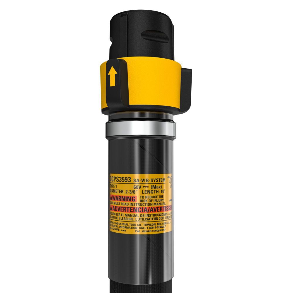 DeWalt DCPS3593 POWERSHIFT 2.25" Head-10' Shaft