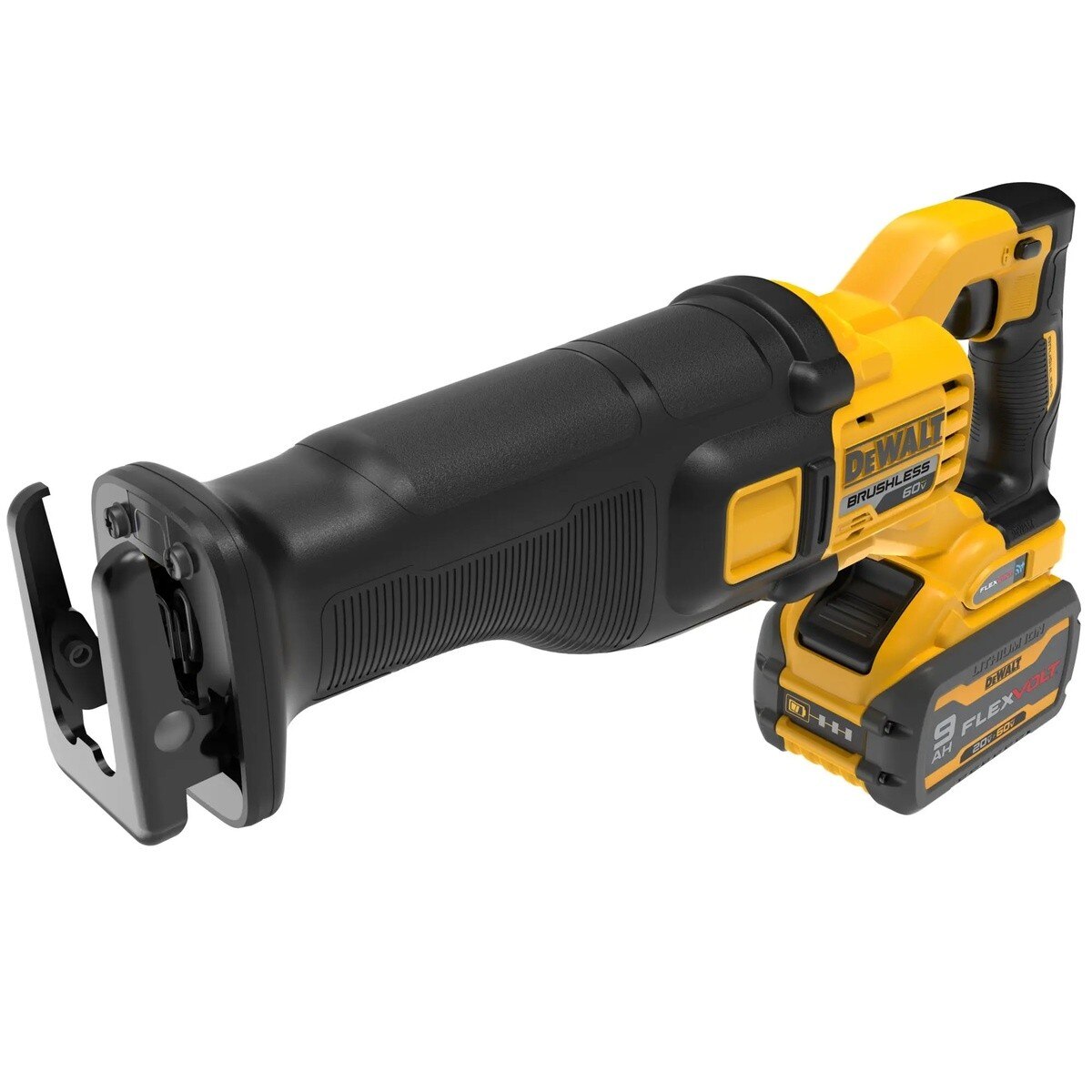 DeWalt DCS301X1 60V MAX Brushless Cordless Reciprocating Saw Kit with 9.0Ah FLEXVOLT Battery and Charger (1 Kit)