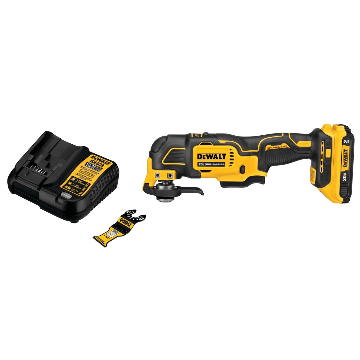 DeWalt DCS354D1 20V MAX Brushless Cordless Oscillating Multi-Tool, Kit