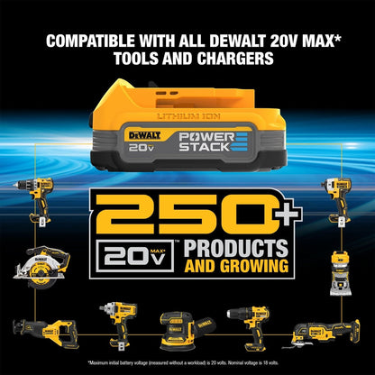 DeWalt DCS369E1 Atomic 20V Max One Handed Reciprocating Saw with Powerstack Battery
