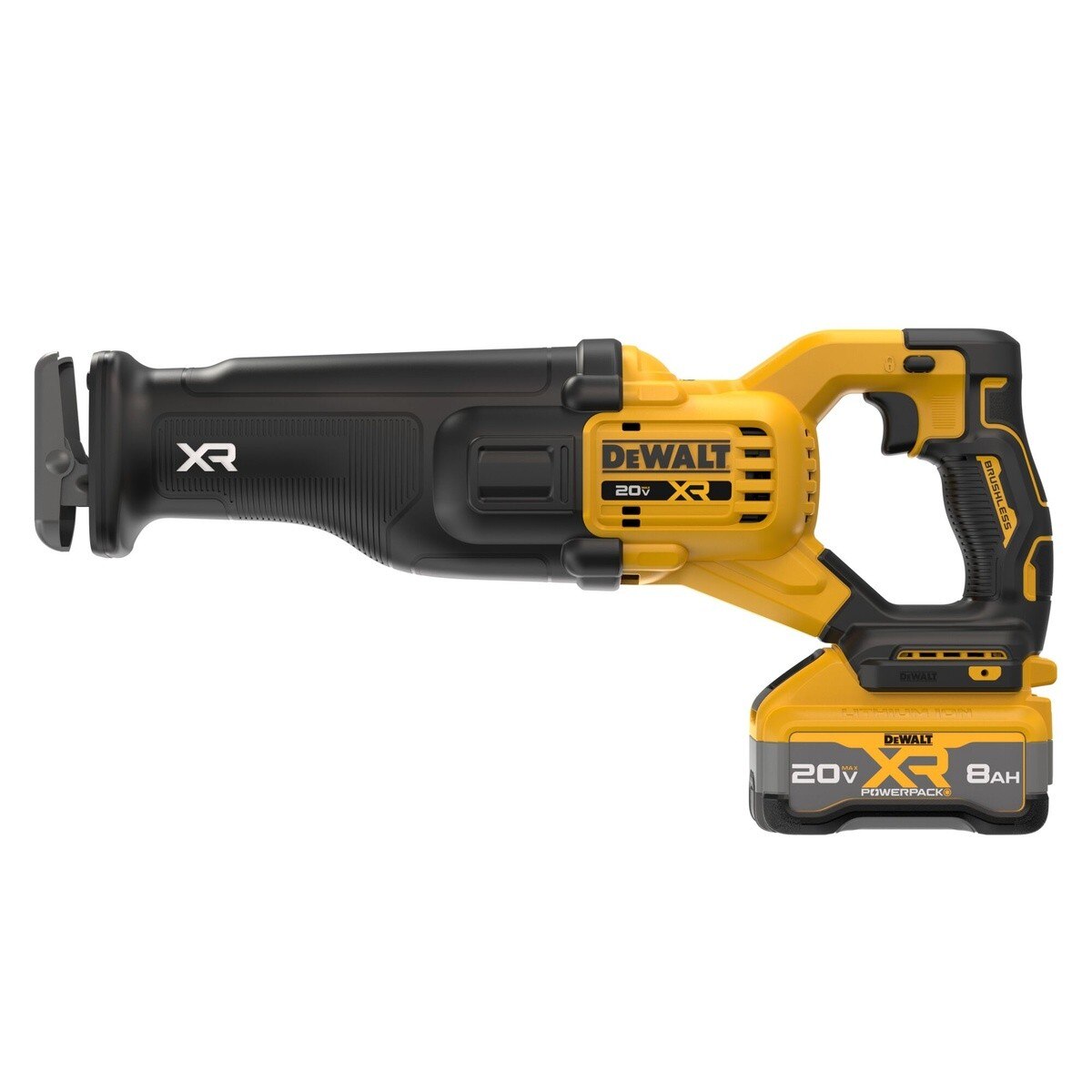 DeWalt DCS384WW1 20V Max* XR Brushless Cordless Reciprocating Saw Kit with XR POWERPACK