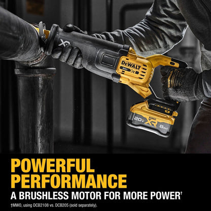 DeWalt DCS384WW1 20V Max* XR Brushless Cordless Reciprocating Saw Kit with XR POWERPACK