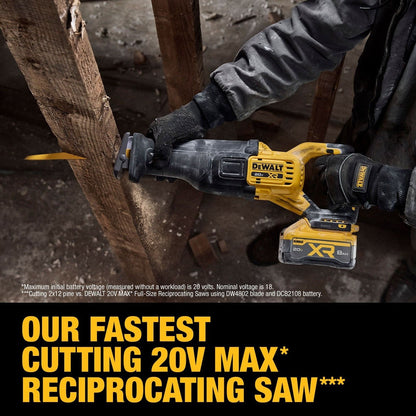 DeWalt DCS384WW1 20V Max* XR Brushless Cordless Reciprocating Saw Kit with XR POWERPACK
