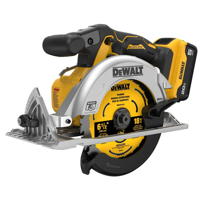DeWalt DCS565P1 20V Max 6-1/2" Brushless Cordless Circular Saw Kit