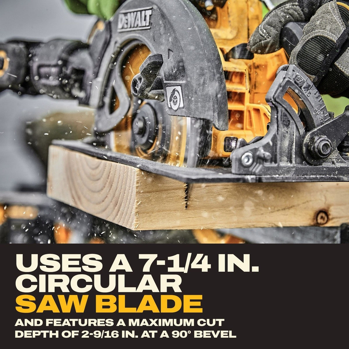DeWalt DCS588X1 60V MAX Brushless Cordless 7-1/4 in. Circular Saw Kit with Electronic Brake (1 Kit)