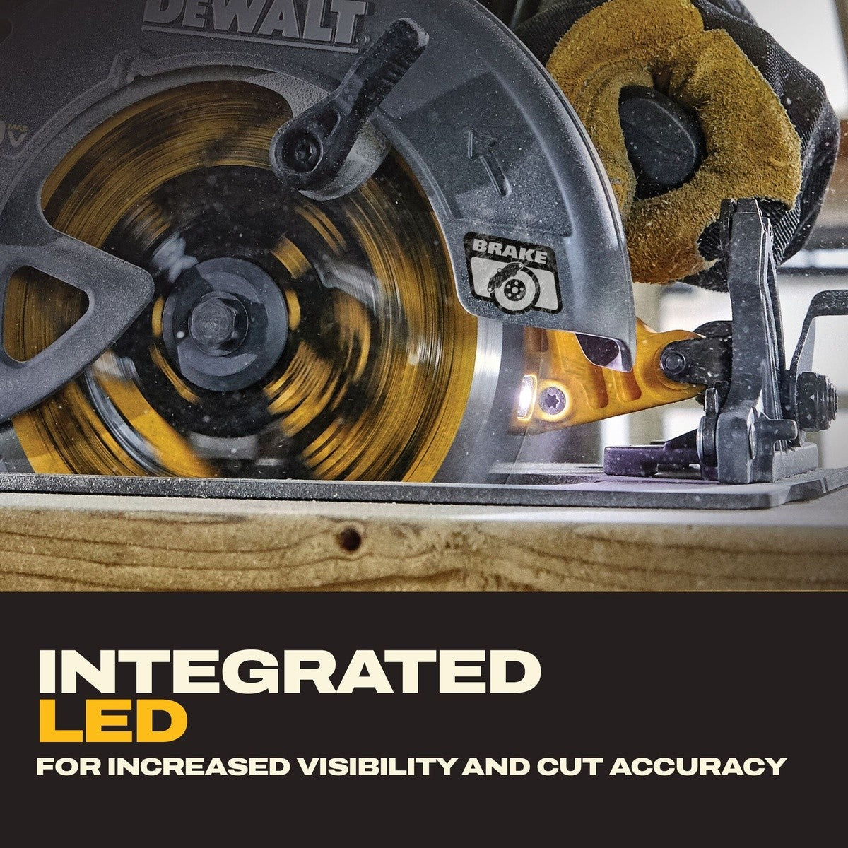 DeWalt DCS588X1 60V MAX Brushless Cordless 7-1/4 in. Circular Saw Kit with Electronic Brake (1 Kit)