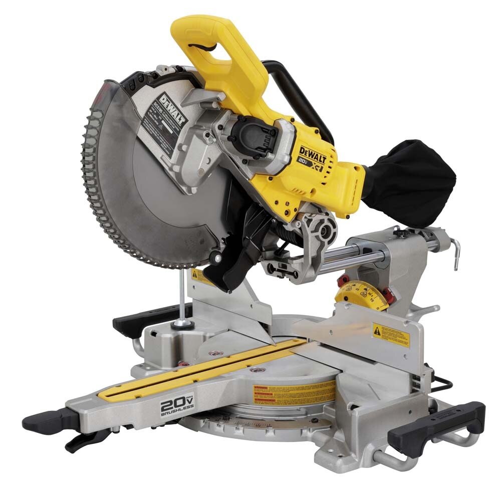 DeWalt DCS785B 20V MAX* XR 12" Double Bevel Sliding Miter Saw (Tool Only)