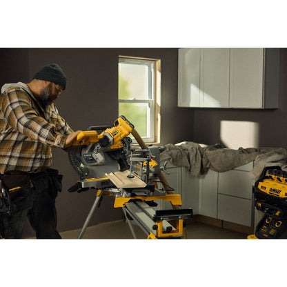 DeWalt DCS785WW1 20V MAX* XR 12" Double Bevel Sliding Miter Saw Kit