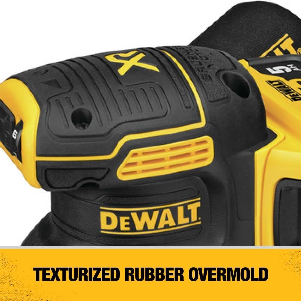 DeWalt DCW210P1 20V Max* XR 5" Cordless Random Orbital Sander Kit