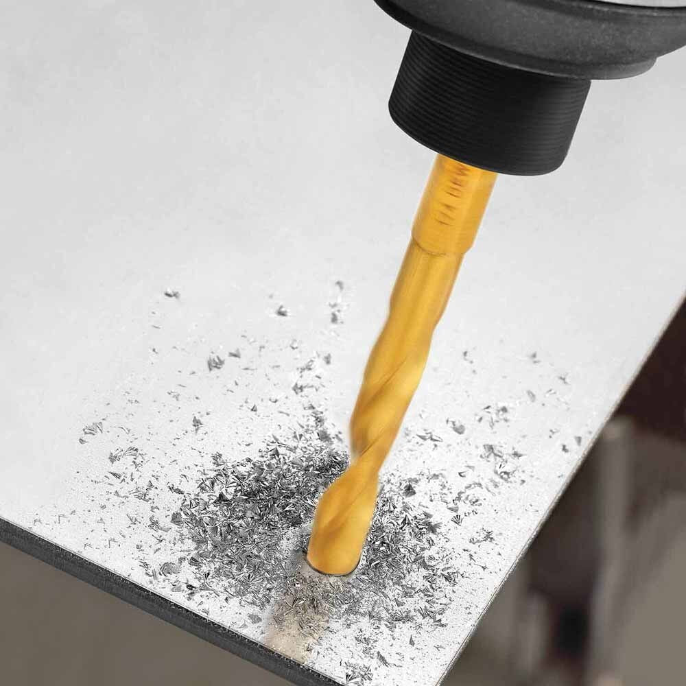DeWalt DD5116 1/4" Titanium Nitride Coating Impact Ready Drill Bit